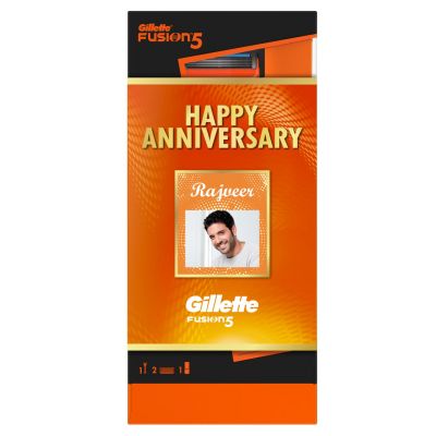 Gillette Fusion5 Premium Anniversary Gift Pack for Men