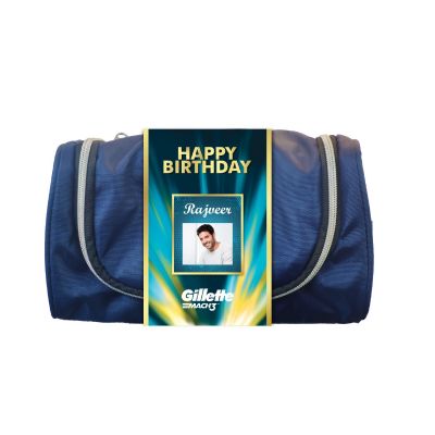 Gillette Mach3 Turbo Sensitive Soothing Happy Birthday Gift Pack