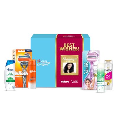 Gillette Venus + Fusion Manual Shaving & Haircare Corporate Kit For Him And Her