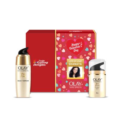 Olay Total Effect Cream and Serum Valentines Day Kit