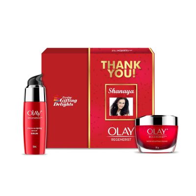 Olay Regenerist Day + Serum Thank You Gift pack