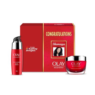 Olay Regenerist Day + Serum Congratulations Gift pack