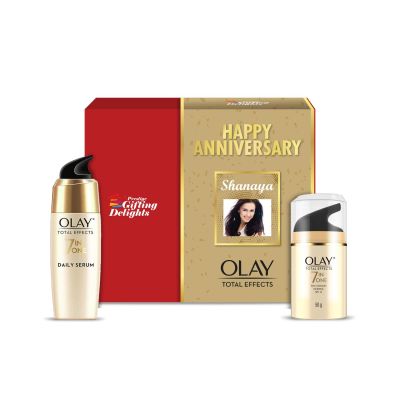 Olay Total Effect Cream + Serum Anniversary Kit