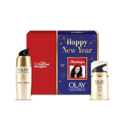 Olay Total Effect Cream + Serum New Year Kit