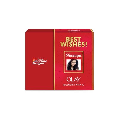 Olay Whip + Regenerist Serum Best Wishes Gift pack