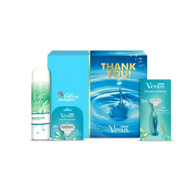 Gillette Venus Razor Shaving Thank You Gift Pack for Women