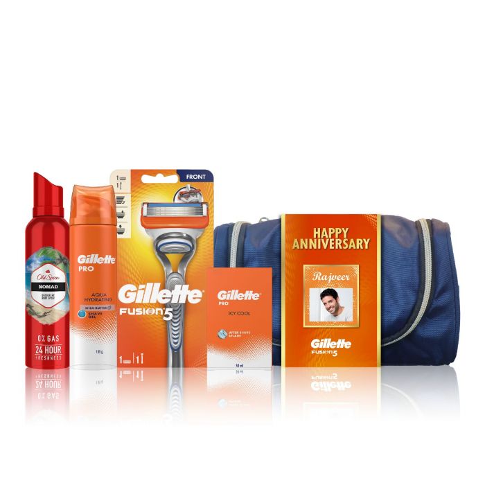 Gillette Fusion Anniversary Travel Kit