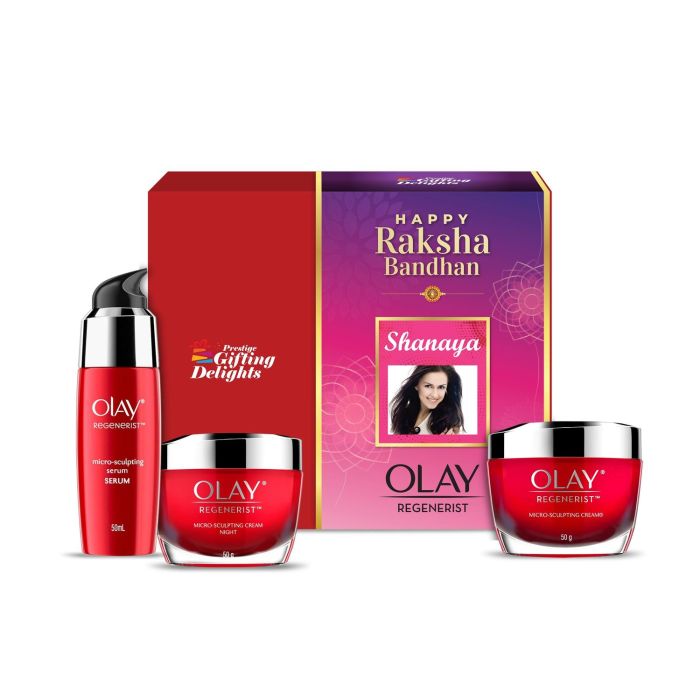 Olay RG Day & Night cream + RG Serum Rakhi Gift pack