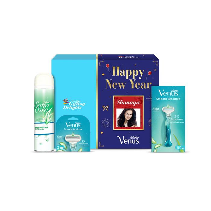 Gillette Venus Razor Shaving New Year Gift Pack for Women