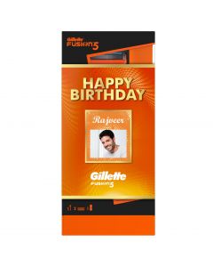 Gillette Fusion5 Premium Birthday Gift Pack for Men