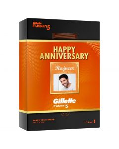 Gillette Fusion Premium Anniversary Gift Pack for Men