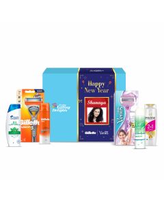 Gillette Venus + Fusion Manual Shaving & Haircare New Year Kit For Him And Her