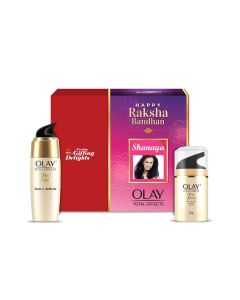 Olay Total Effect Cream + Serum Rakhi Kit