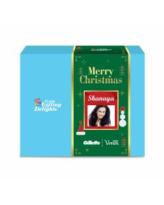 Gillette Venus + Fusion Manual Shaving & Haircare Christmas Kit For Him And Her