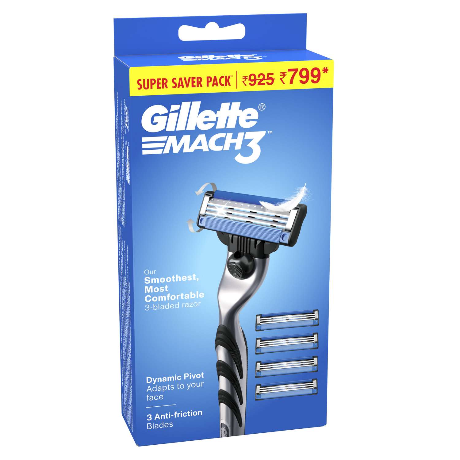 Gillette Mach3 Razor Super Savor Gift Pack