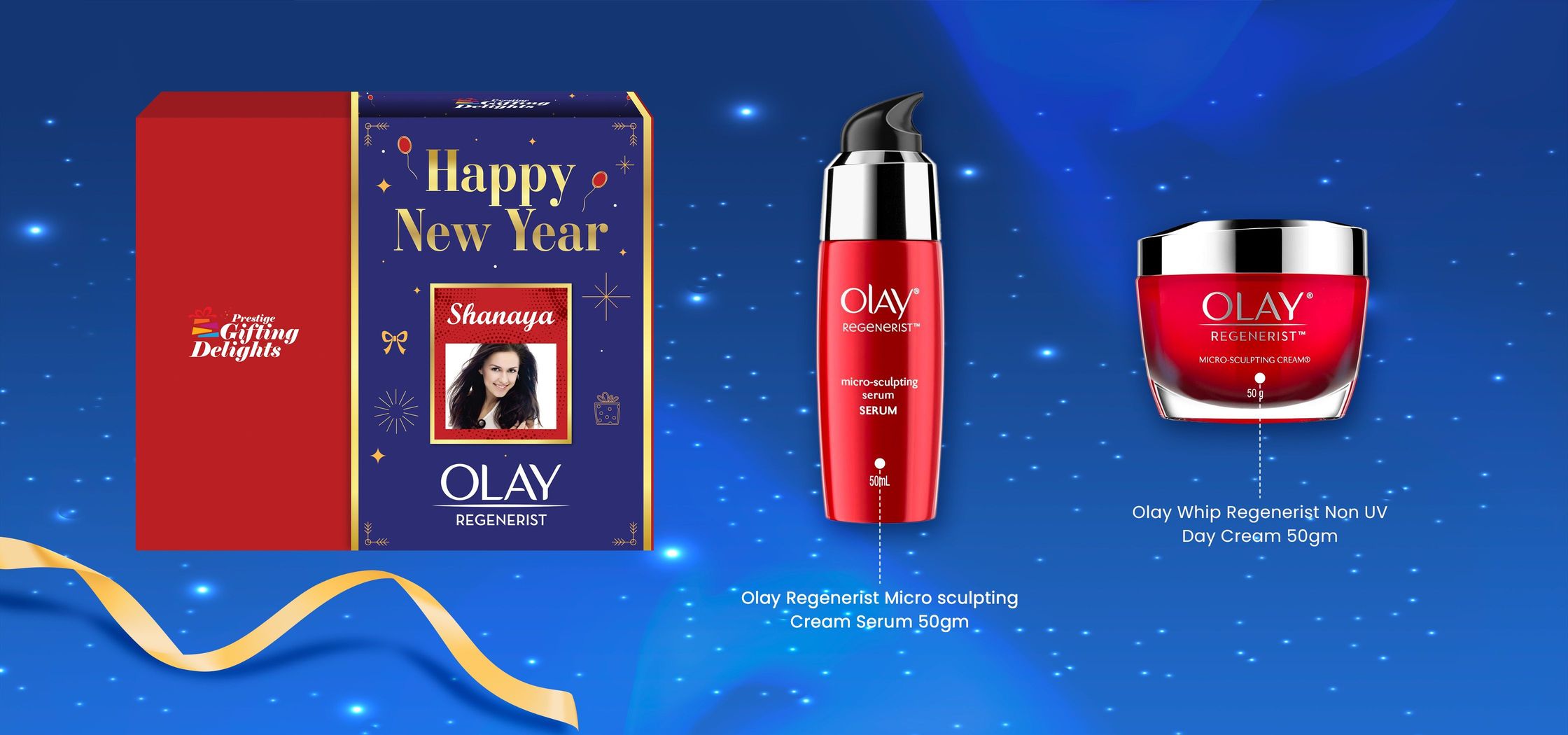 Olay Regenerist Day + Serum New Year Gift pack