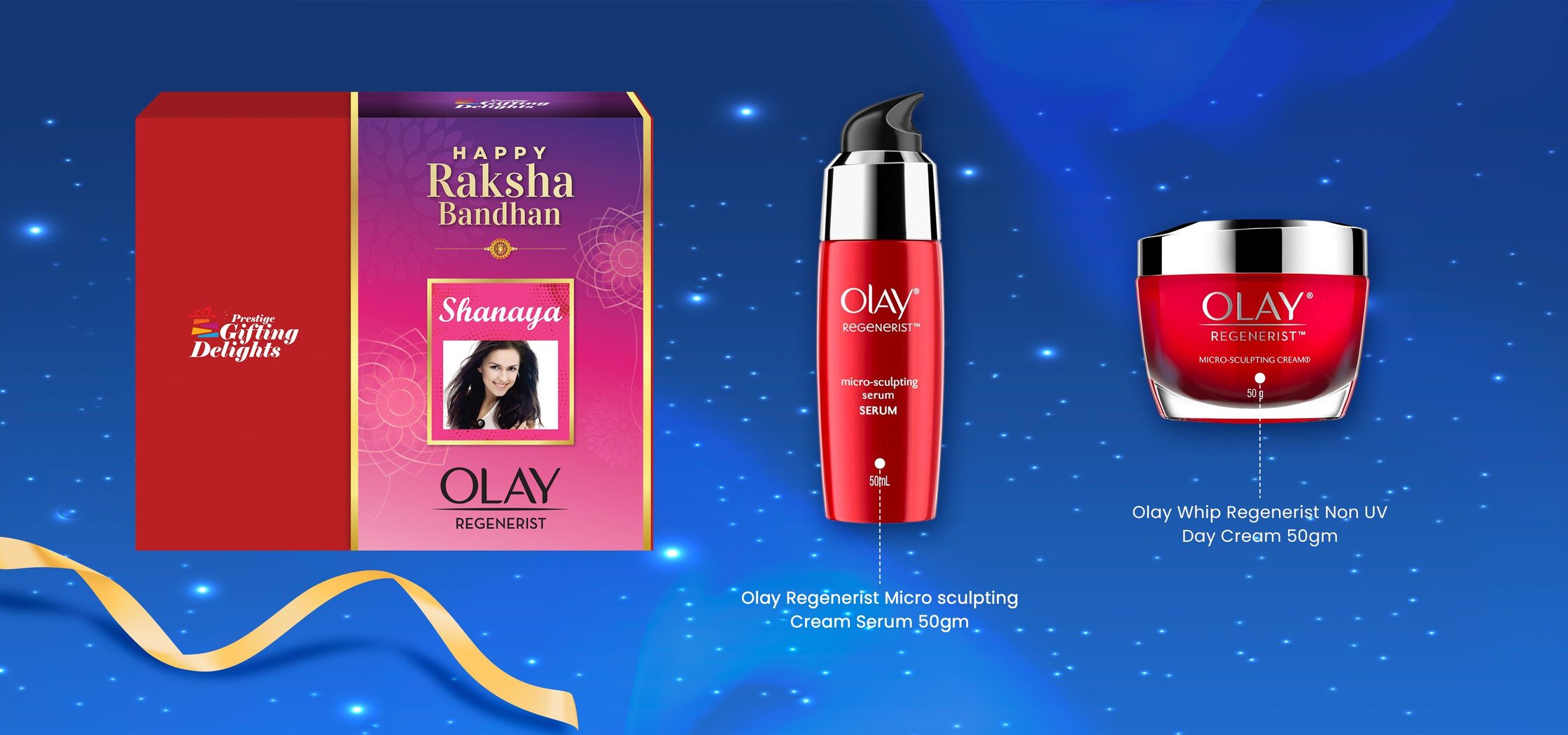 Olay Regenerist Day + Serum Rakhi Gift pack