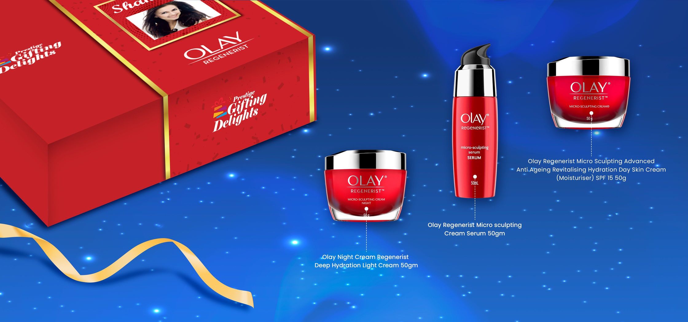 Olay RG Day & Night cream + RG Serum Thank You Gift pack