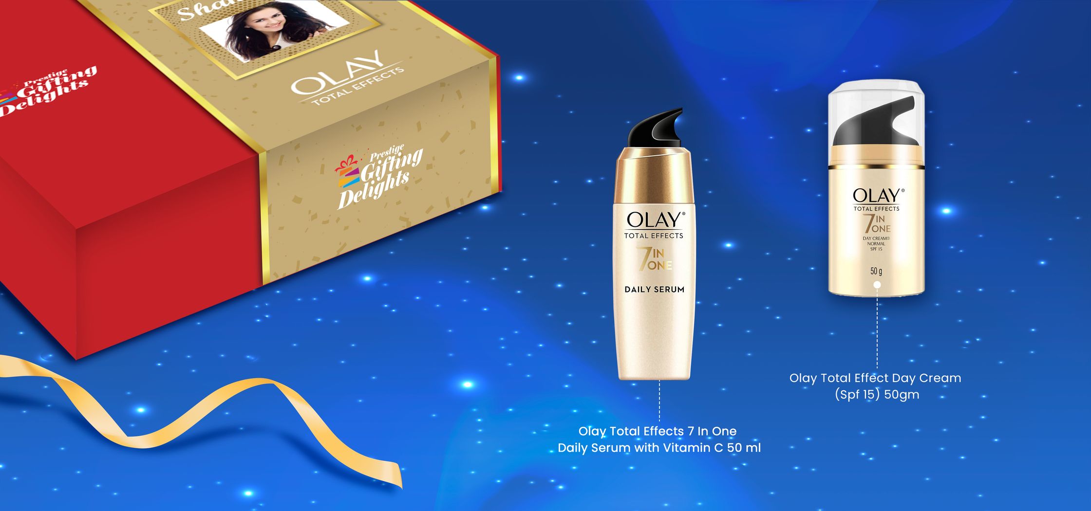 Olay Total Effect Cream + Serum Congratulations Kit