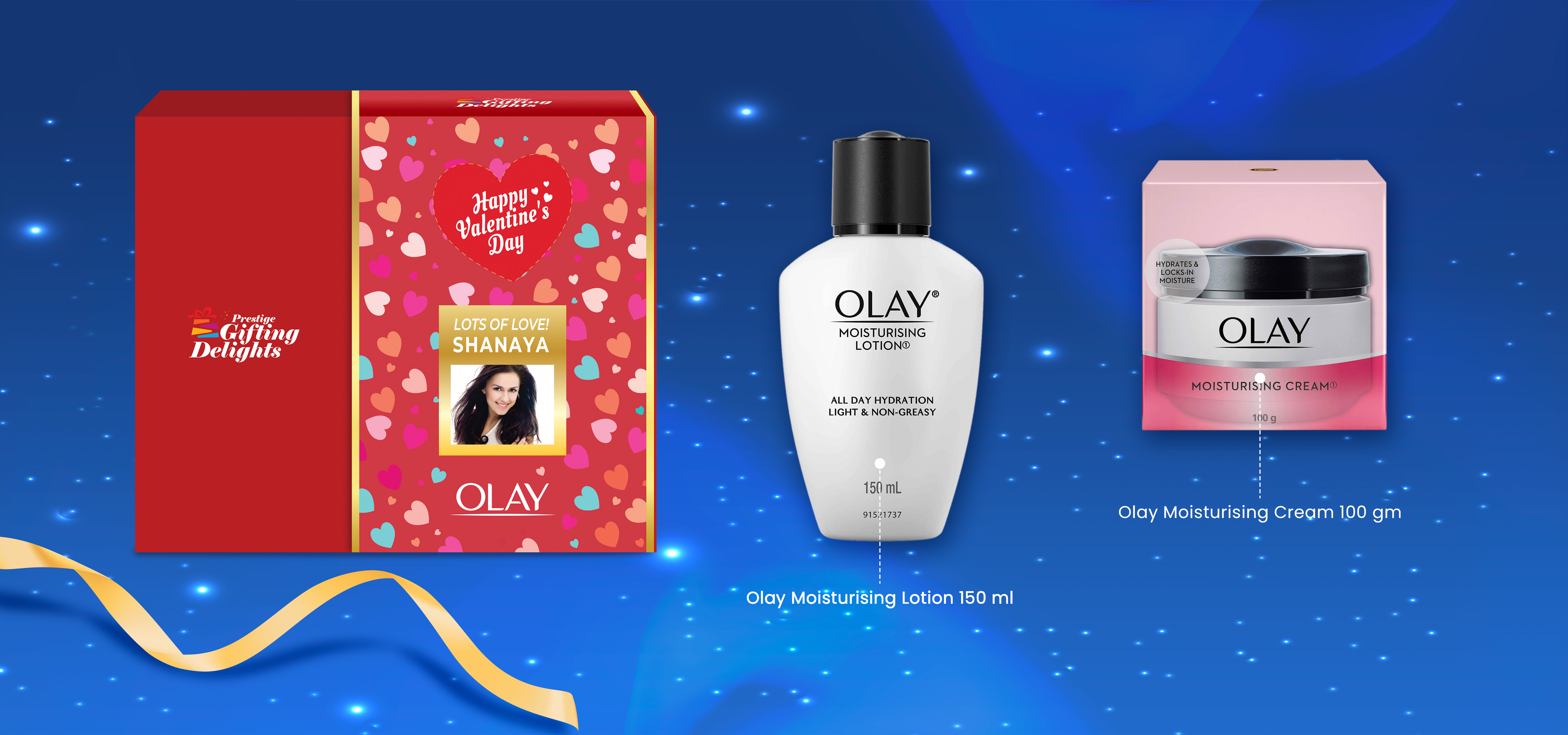 Olay Day and Night Moisturizer Valentines Day Gift pack