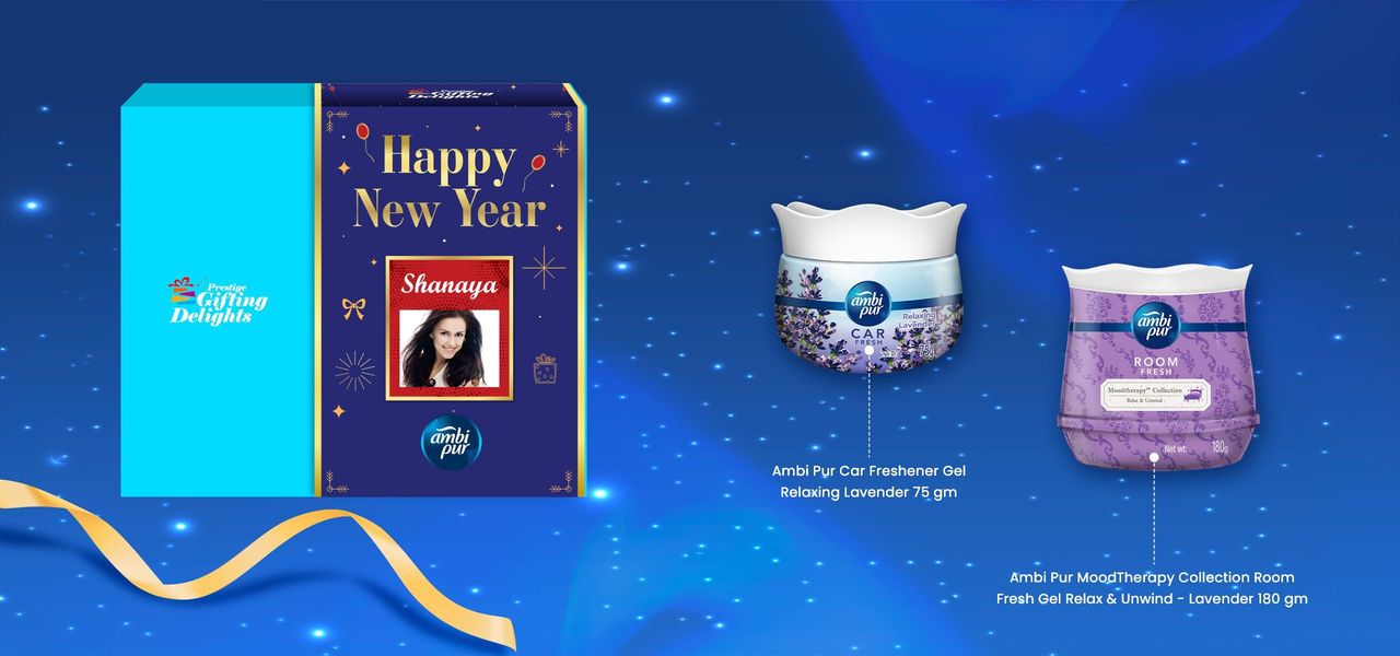 Ambipur Home and Car Gel New Year Kit