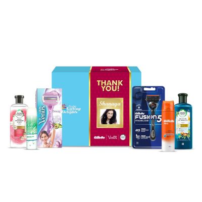 Breeze And Glide Shaving Thank You Gift Pack For T...